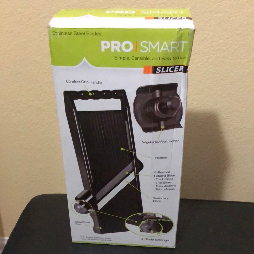 PRO SMART SLICER Kitchen assistant (Black)